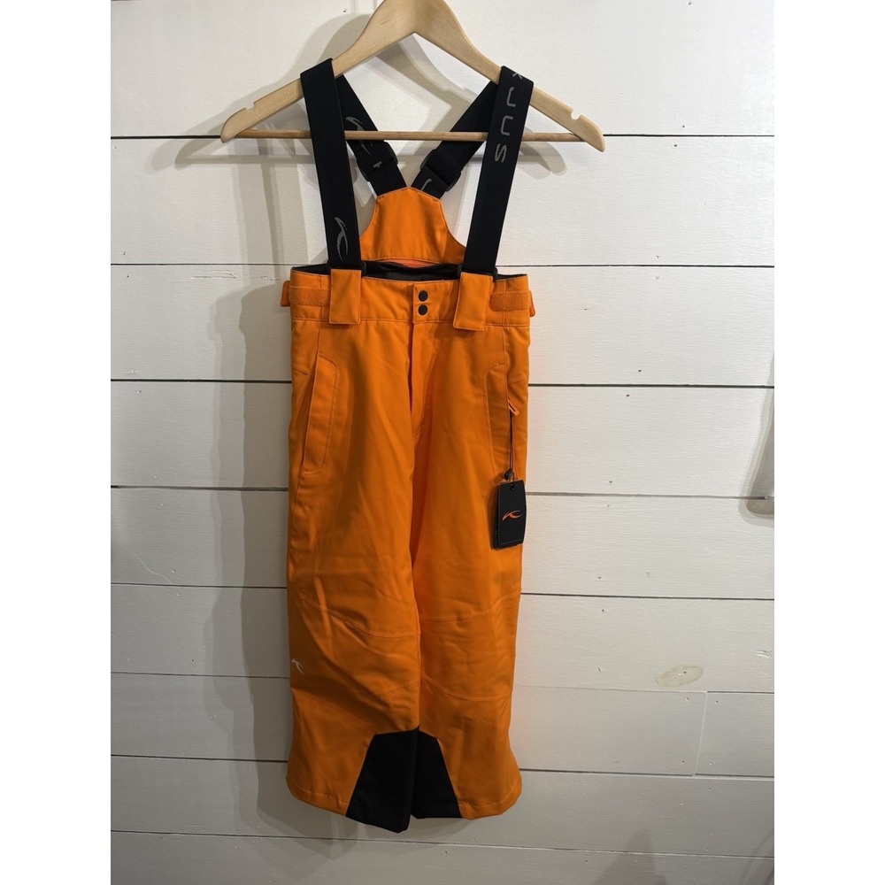 KJUS BOYS‎ VECTOR Orange Pepper SKI PANTS SIZE 6 US 116 NWT RRP $199